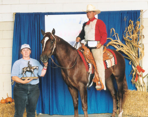 Rustic Three Pines - ORHA Futurity 2 year old Pleasure Class Winner